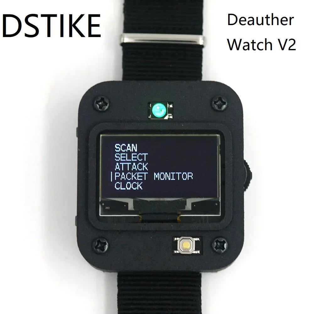 DSTIKE WiFi Deauther V4S Smart Watch Development Board
