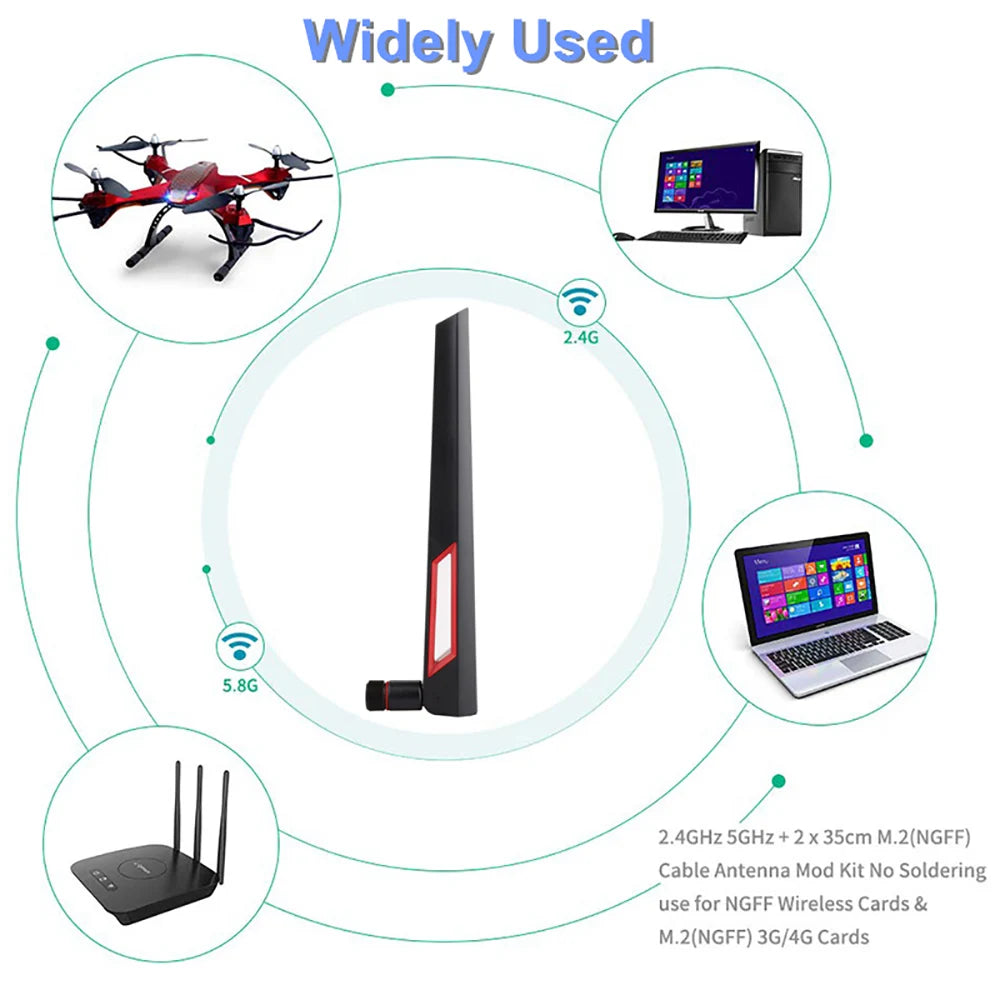 z10dBi WiFi Antenna Signal Booster Universal for WLAN Router