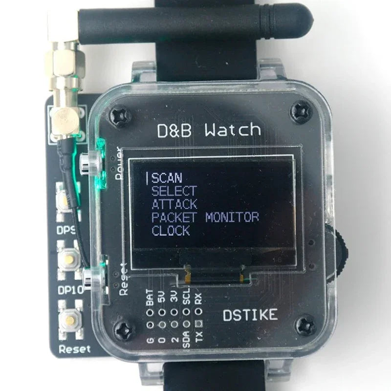 DSTIKE WiFi Deauther V4S Smart Watch Development Board